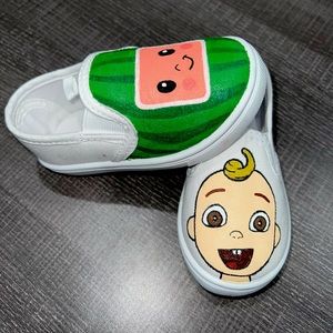 Hand painted Cocomelon Shoes